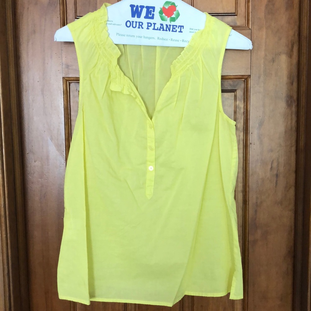 100% Cotton sleeveless Loft top